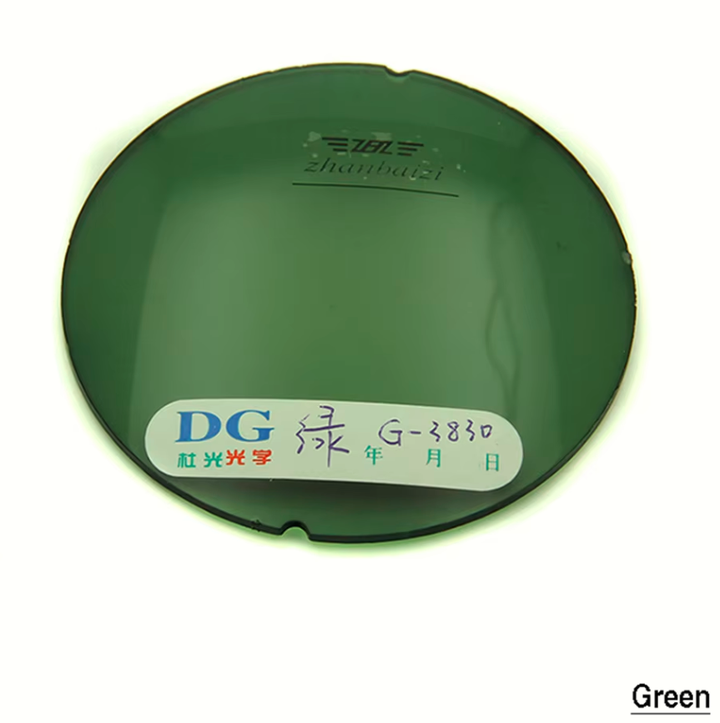 Esnbie 1.56 Single Vision Non Polarized Tinted Lenses Lenses Esnbie Lenses Green
