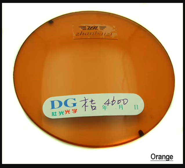 Esnbie 1.56 Single Vision Non Polarized Tinted Lenses Lenses Esnbie Lenses Orange