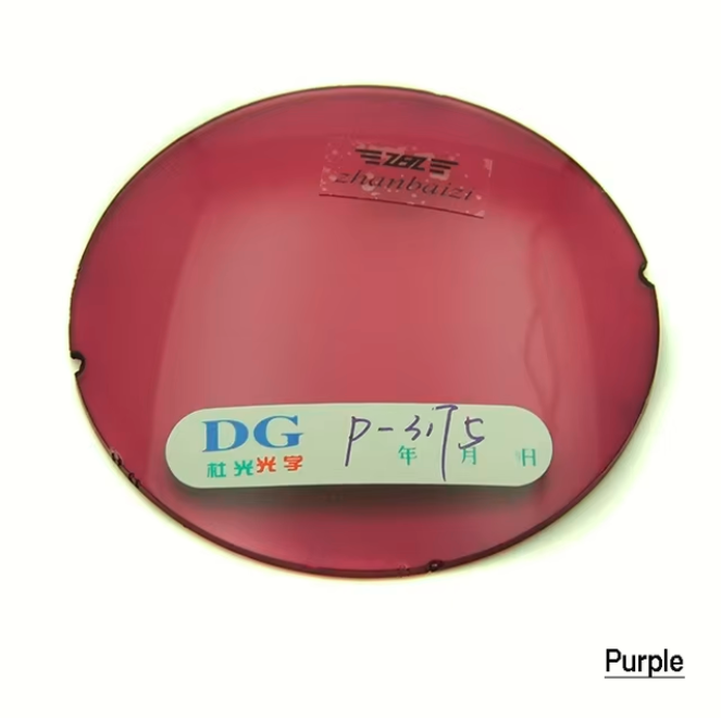 Esnbie 1.56 Single Vision Non Polarized Tinted Lenses Lenses Esnbie Lenses Purple