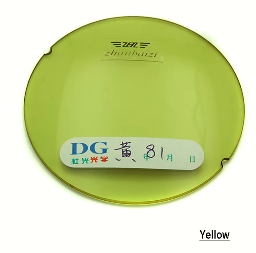 Esnbie 1.56 Single Vision Non Polarized Tinted Lenses Lenses Esnbie Lenses Yellow