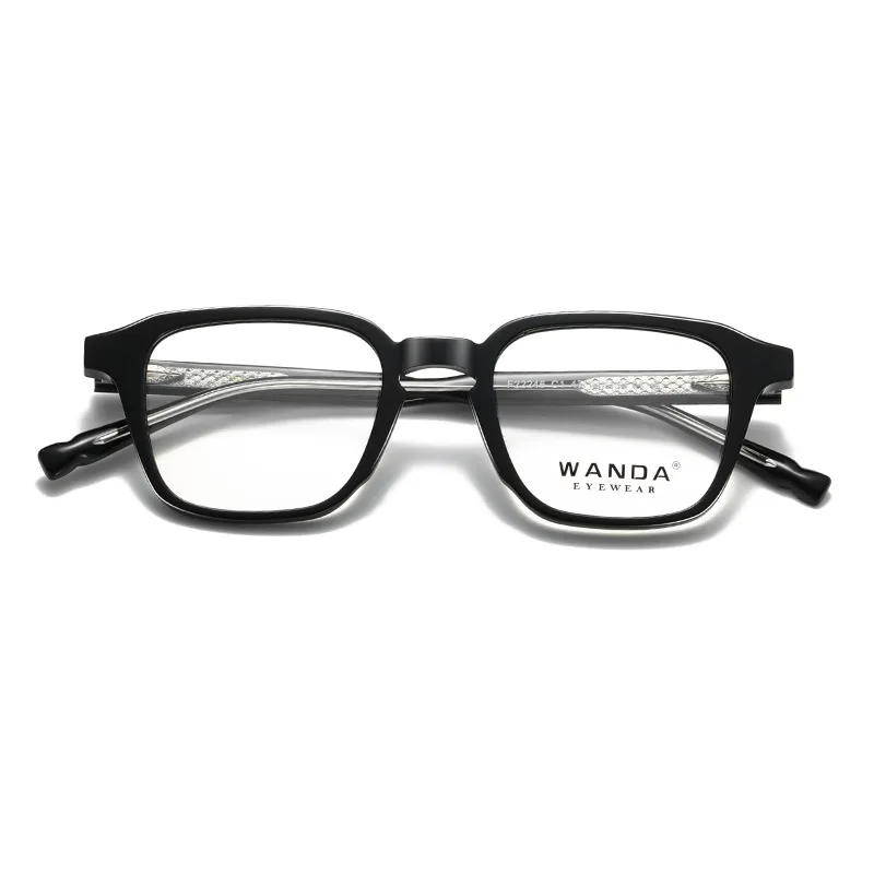 Reven Jate Women's Full Rim Square Tr 90 Alloy Eyeglasses 22246