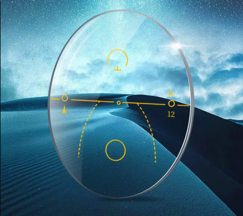 FuzWeb Free Form Progressive Clear Lenses