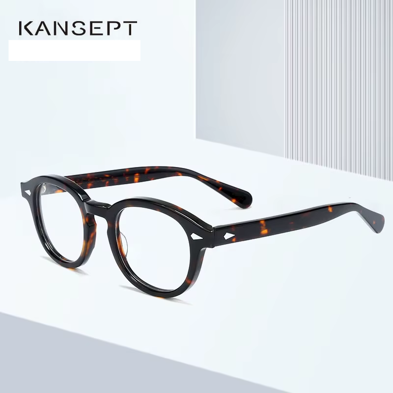 Kansept Unisex Full Rim Oval Round Acetate Reading Glasses 3 Sizes 74242 Reading Glasses Kansept