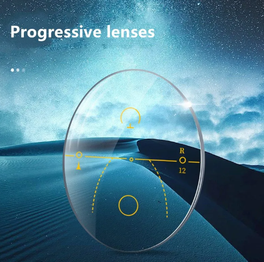 Hewei Progressive Aspheric Anti Blue Light Clear Lenses Lenses Hewei Lenses   