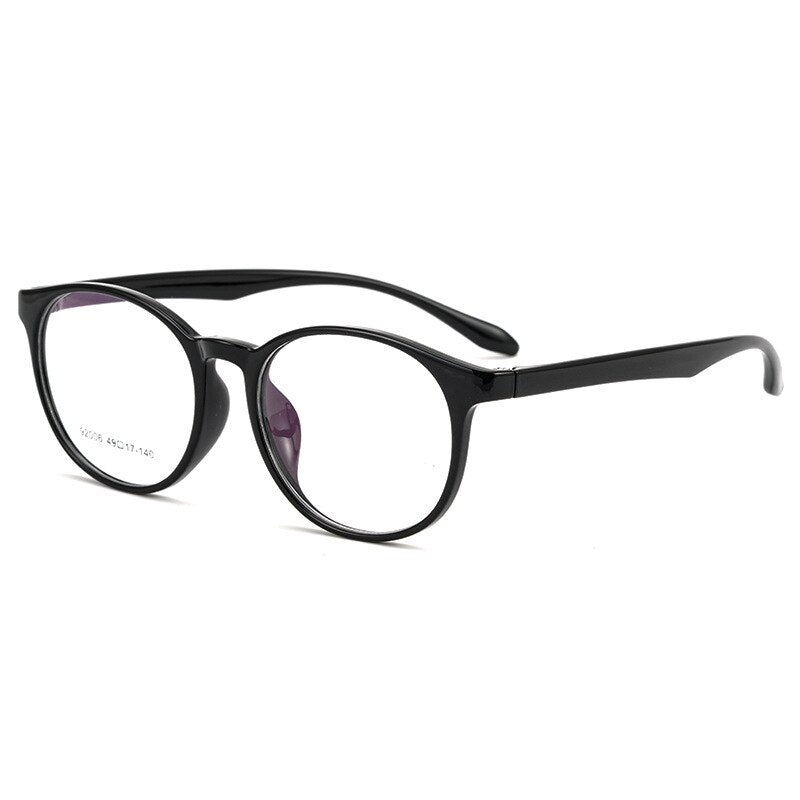Yimaruili Unisex Full Rim Square Round Tr 90 Eyeglasses 0692006 Full Rim Yimaruili Eyeglasses