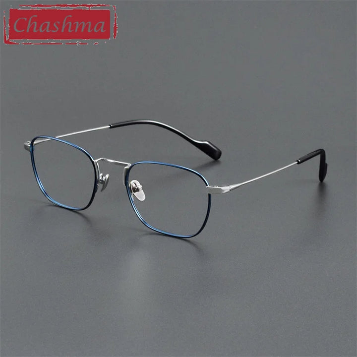 Chashma Women's Full Rim Polygon Square Titanium Eyeglasses 879142