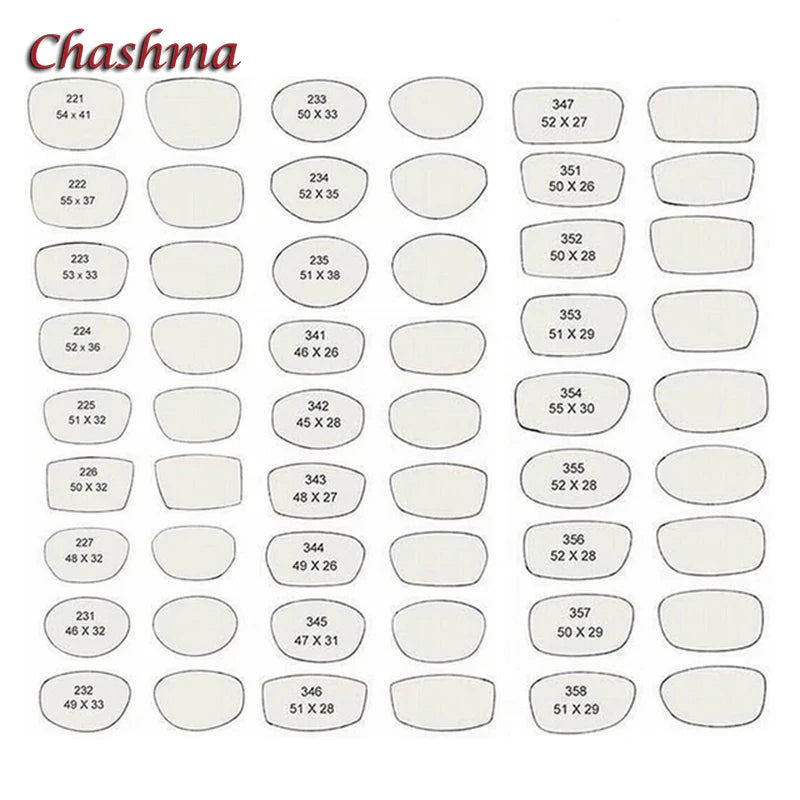 Chashma Ochki Women's Rimless Oval Round Titanium Eyeglasses 311869