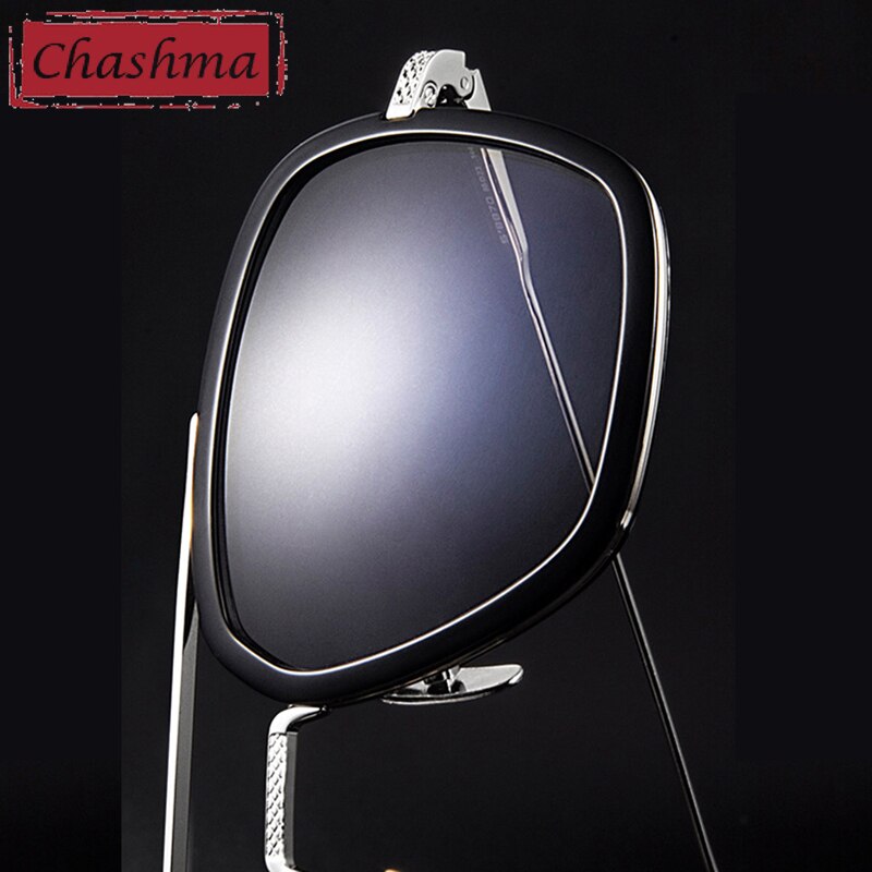 Chashma Unisex Full Rim Square Double Bridge Acetate Titanium Eyeglasses T927 Full Rim Chashma