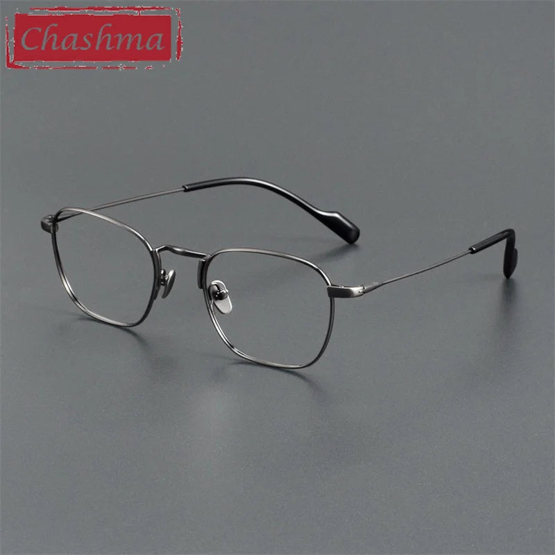 Chashma Women's Full Rim Polygon Square Titanium Eyeglasses 879142