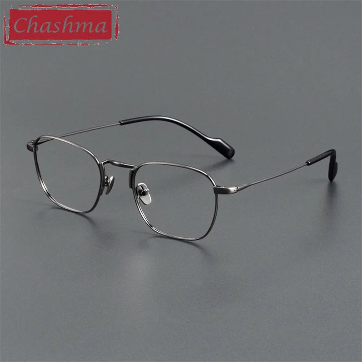 Chashma Women's Full Rim Polygon Square Titanium Eyeglasses 879142