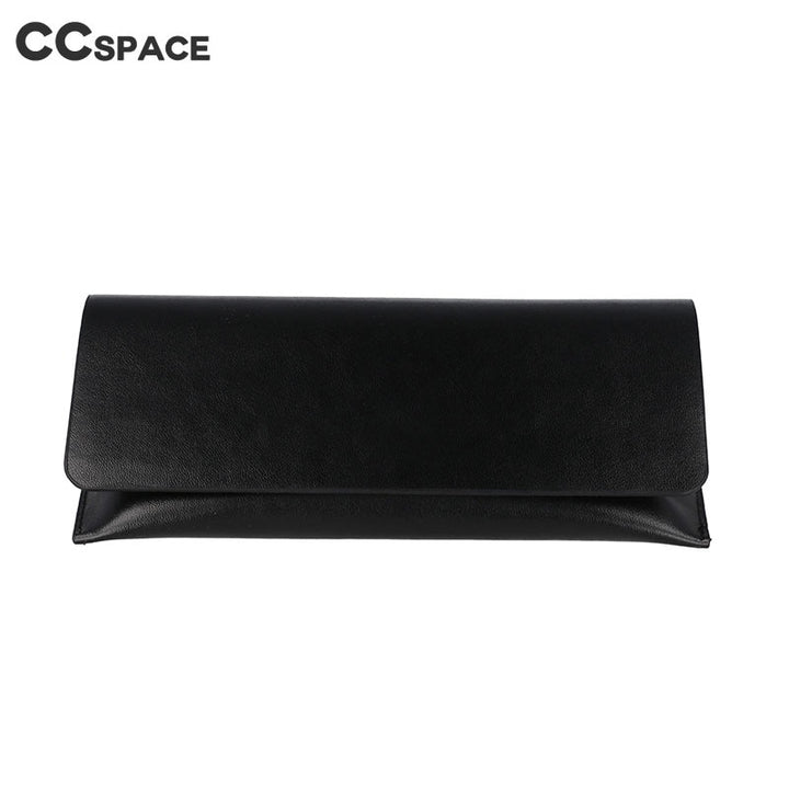 CCSpace Unisex Large PU Leather Eyeglasses Case 51105 Case CCspace Case