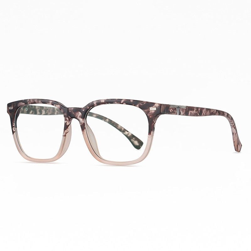 Hotochki Unisex Full Rim Square Tr 90 Eyeglasses 6914 Full Rim Hotochki