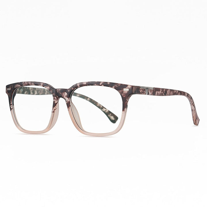 Hotochki Unisex Full Rim Square Tr 90 Eyeglasses 6914 Full Rim Hotochki