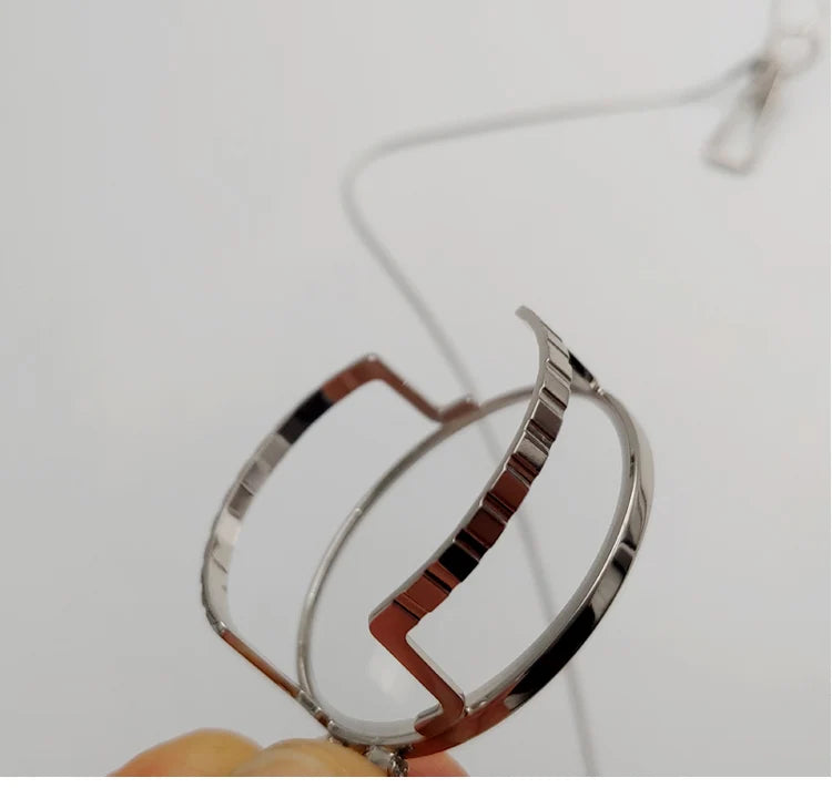 Yujo Unisex Full Rim Round Monocle Alloy 201336 Monocle Yujo