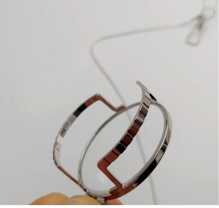 Yujo Unisex Full Rim Round Monocle Alloy 201336 Monocle Yujo