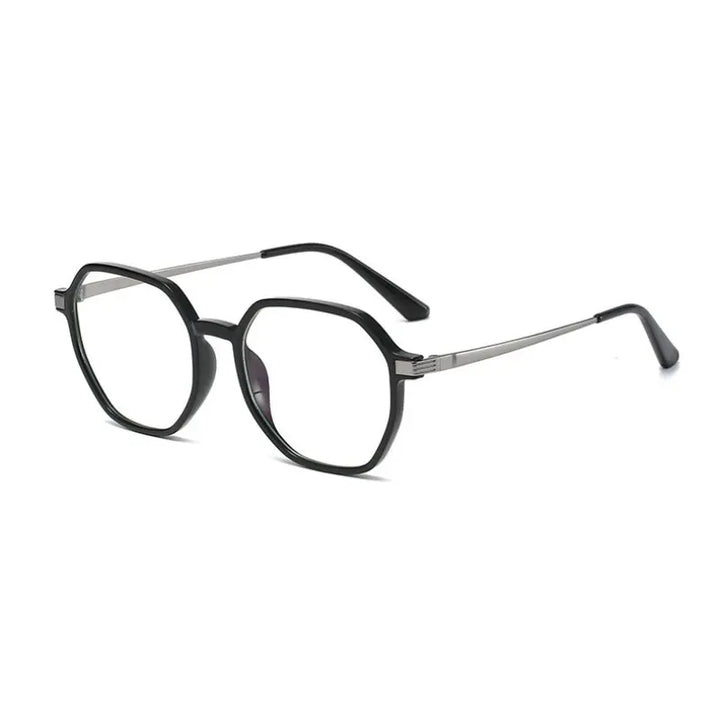 Handoer Women's Full Rim Polygon Tr 90 Alloy Eyeglasses 792330