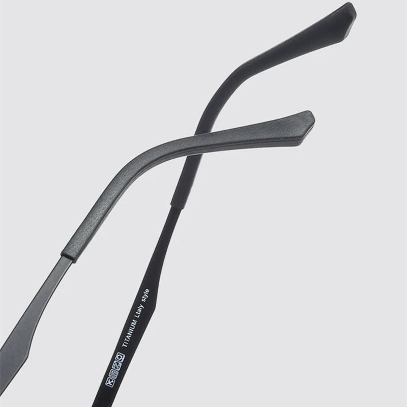Kocolior Unisex Full Rim Square Titanium Tr 90 Eyeglasses 8808 Full Rim Kocolior