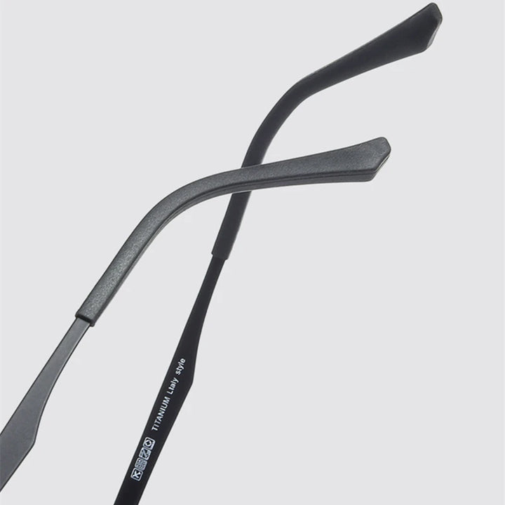 Kocolior Unisex Full Rim Square Titanium Tr 90 Eyeglasses 8808 Full Rim Kocolior
