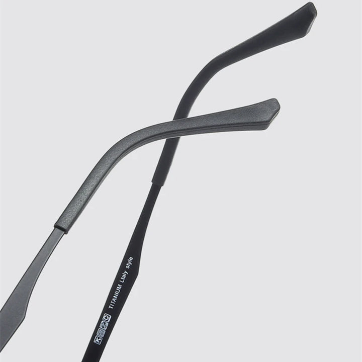Kocolior Unisex Full Rim Square Titanium Tr 90 Eyeglasses 8808 Full Rim Kocolior   