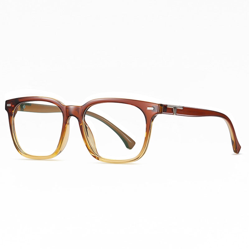 Hotochki Unisex Full Rim Square Tr 90 Eyeglasses 6914 Full Rim Hotochki