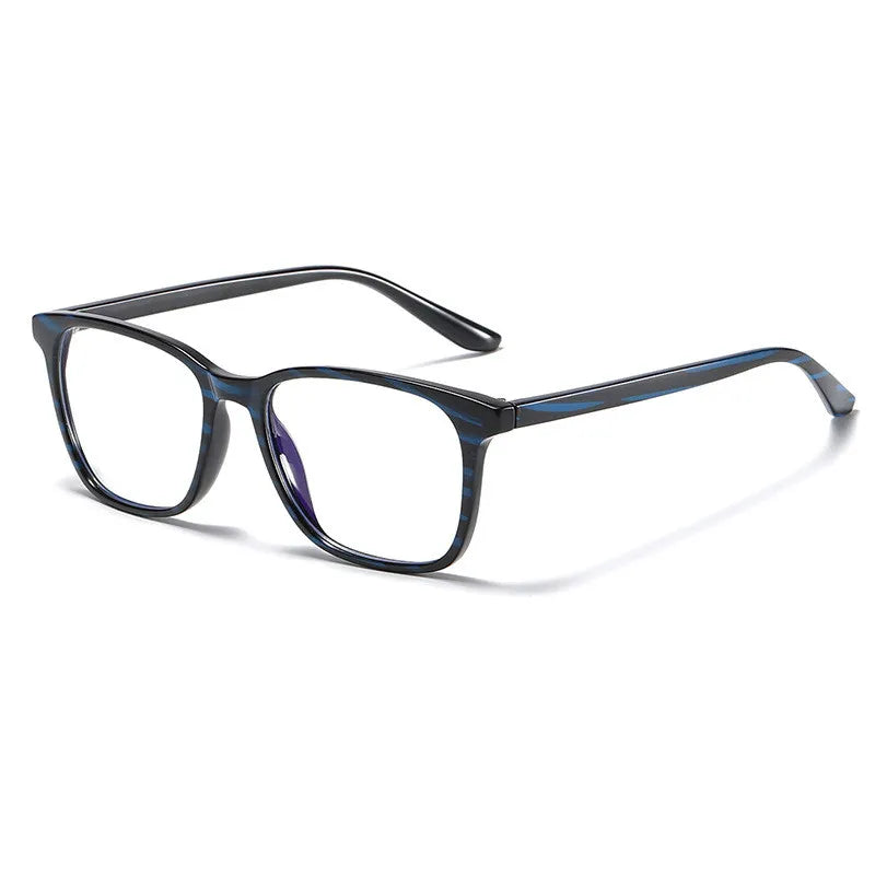 Kocolior Unisex Full Rim Square Tr 90 Acetate Hyperopic Reading Glasses 6919 Reading Glasses Kocolior
