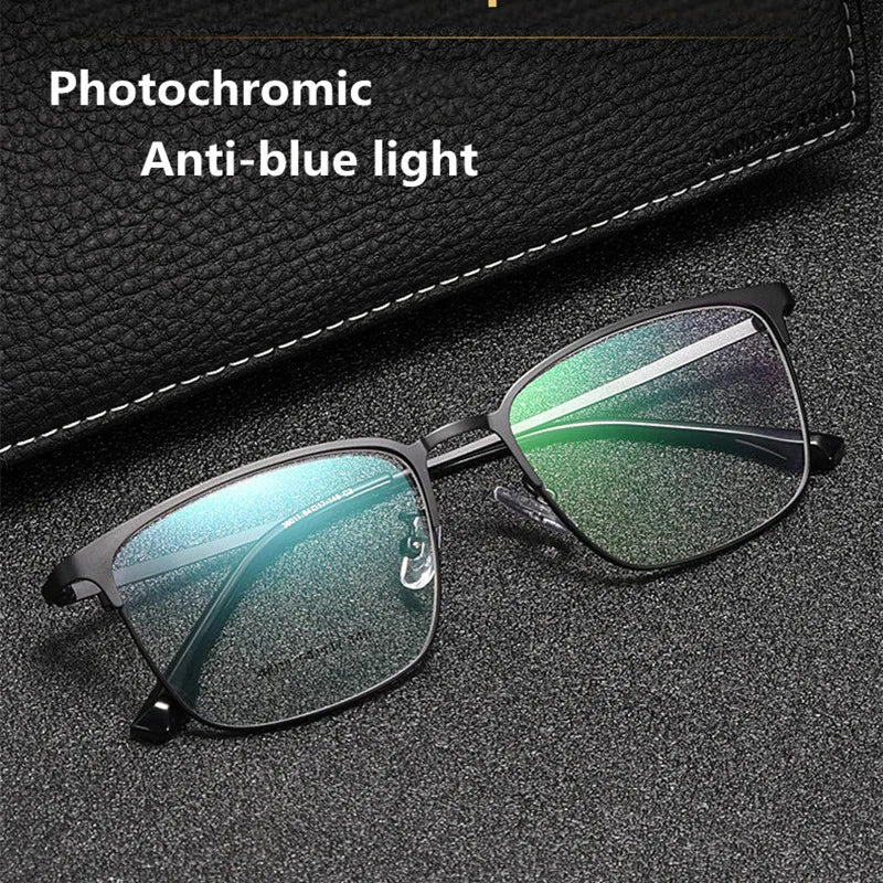 Kocolior Unisex Full Rim Square Alloy Hyperopic Reading Glasses 38011 Reading Glasses Kocolior