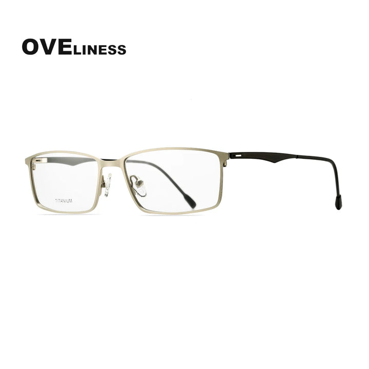 Oveliness Women's Full Rim Square Titanium-Alloy Eyeglasses 618822