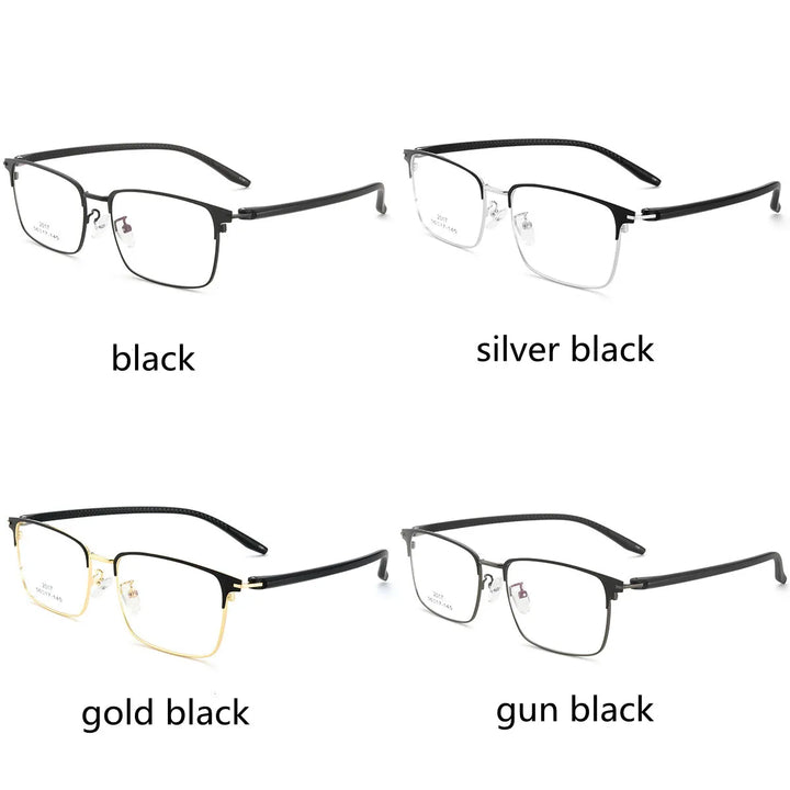 Kocolior Men's Full Rim Square Acetate Alloy Hyperopic Reading Glasses 2017 Reading Glasses Kocolior   