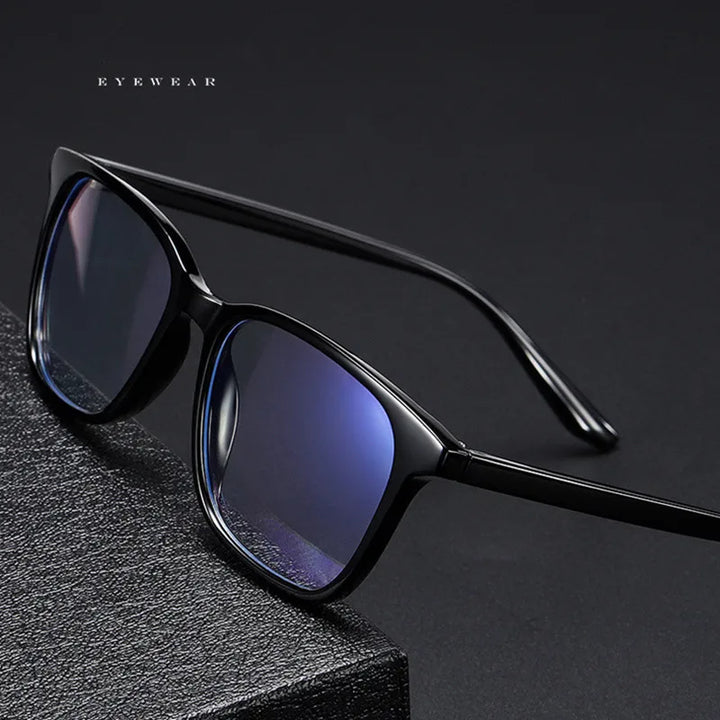 Kocolior Unisex Full Rim Square Tr 90 Acetate Hyperopic Reading Glasses 6919 Reading Glasses Kocolior