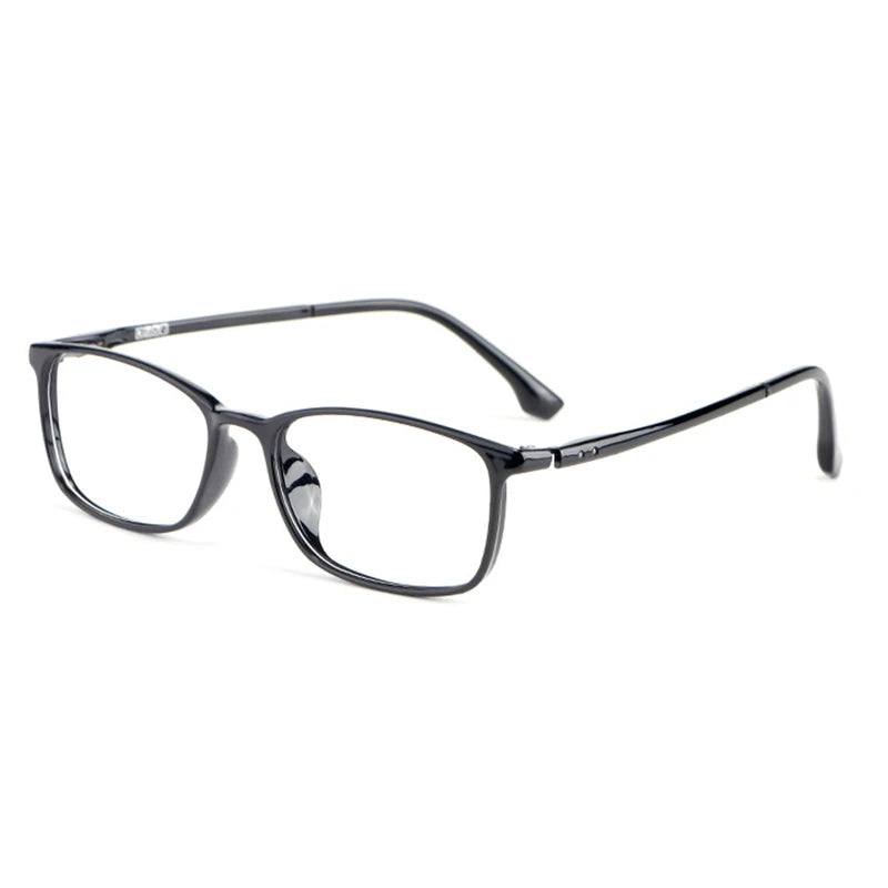 Hotony Women's Full Rim Square Tr 90 Alloy Eyeglasses 498017
