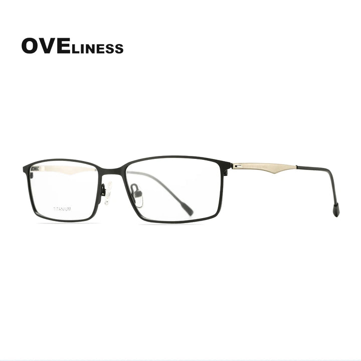 Oveliness Women's Full Rim Square Titanium-Alloy Eyeglasses 618822