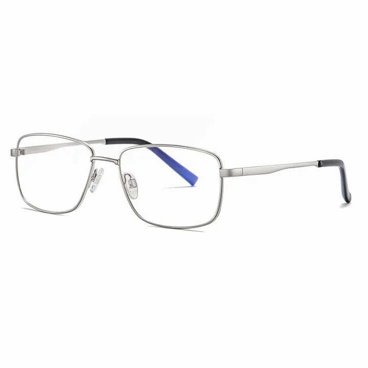 Hotochki Unisex Full Rim Square Alloy Eyeglasses 92304