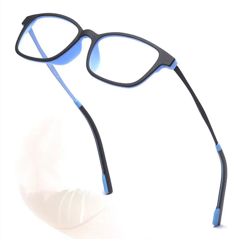 Kocolior Women's Full Rim Small Square Tr 90 Titanium Eyeglasses V1001 Full Rim Kocolior
