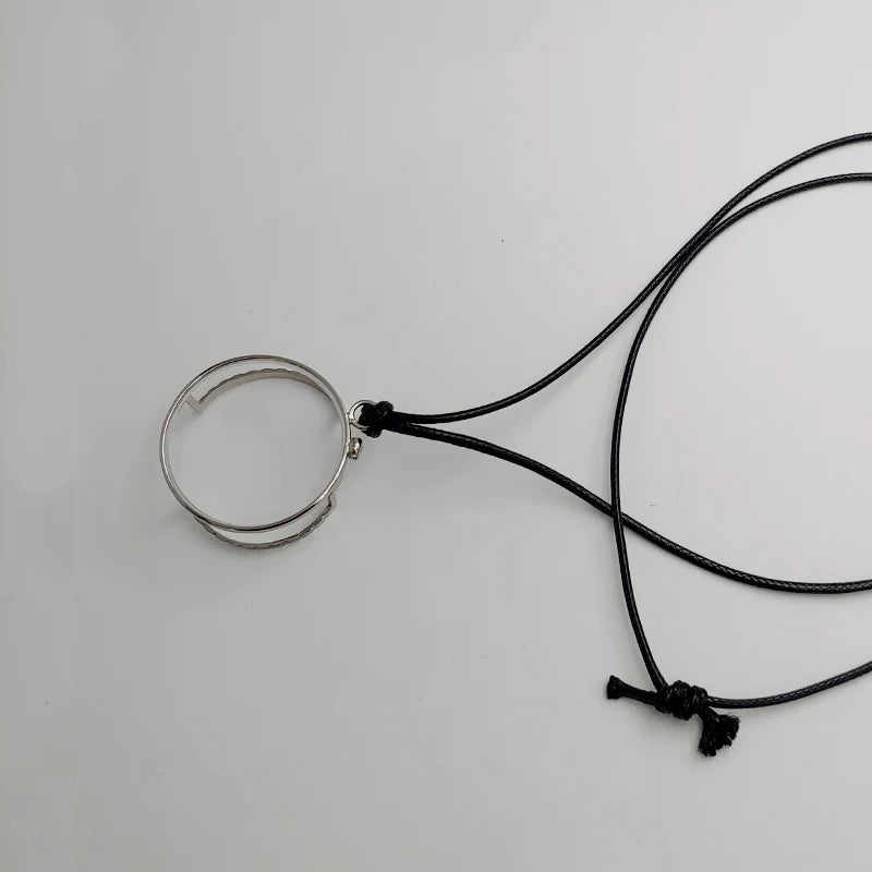 Yujo Unisex Full Rim Round Monocle Alloy 201336 Monocle Yujo C4 CHINA