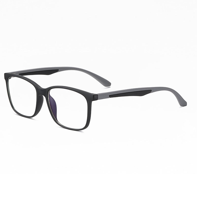 Hotohcki Unisex Full Rim Square Tr 90 Eyeglasses 2303 Full Rim Hotochki C04-P30-2  