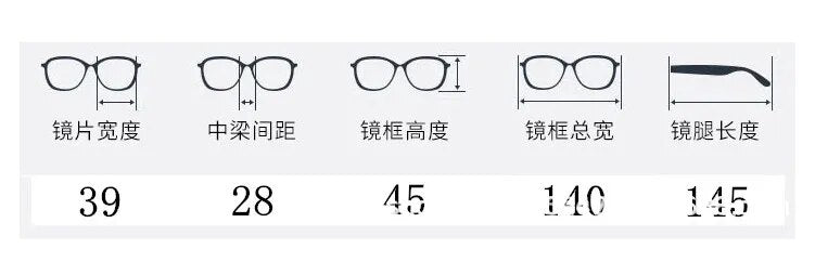 CCspace Women's Full Rim Irregular Acetate Hyperopic Reading Glasses R49307 Reading Glasses CCspace