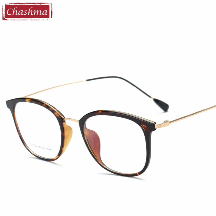 Chashma Ottica Women's Full Rim Square Tr 90 Titanium Eyeglasses 541097