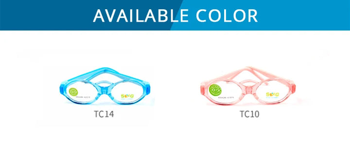 Secg Unisex Children's Full Rim Oval Tr 90 Silicone Eyeglasses 6934296 Full Rim Secg