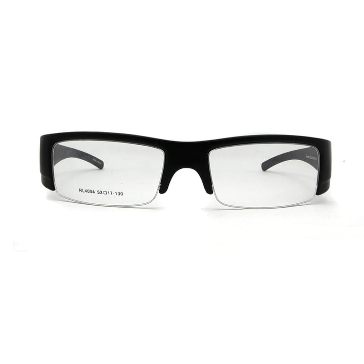 Esnbie Men's Semi Rim Thick Tr 90 Titanium Eyeglasses 4004 Semi Rim Esnbie