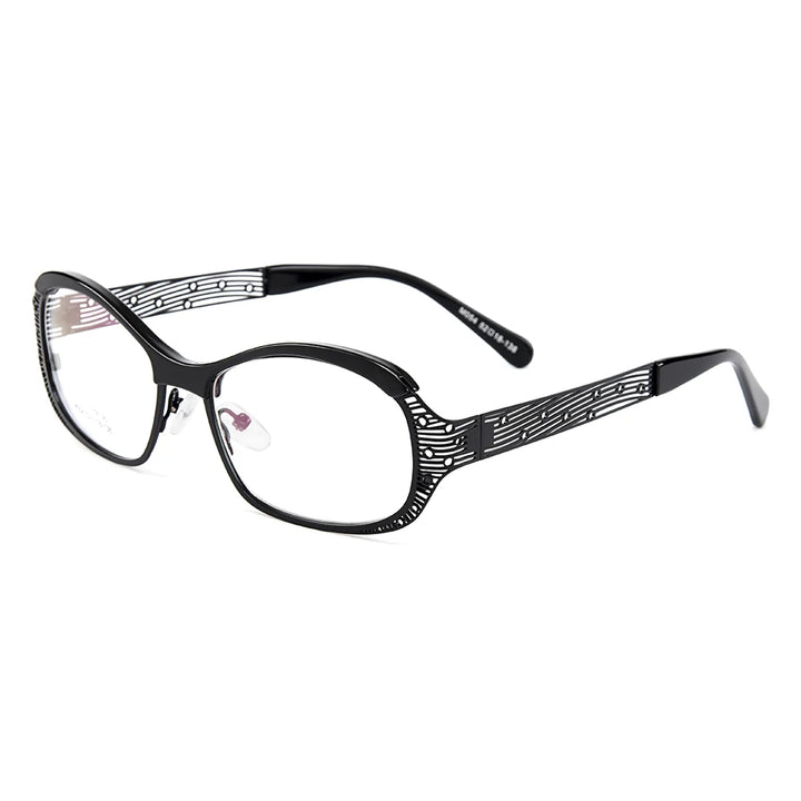 Gmei Women's Full Rim Oval Rectangle Tr 90  Alloy Eyeglasses 19054