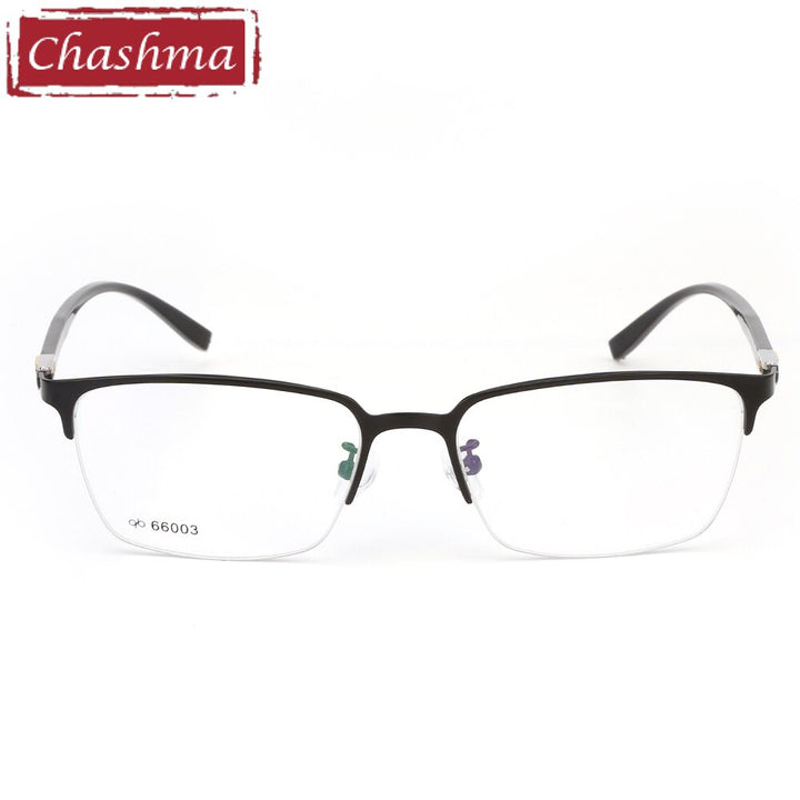 Chashma Men's Semi Rim Square Alloy Eyeglasses 66003 Semi Rim Chashma   
