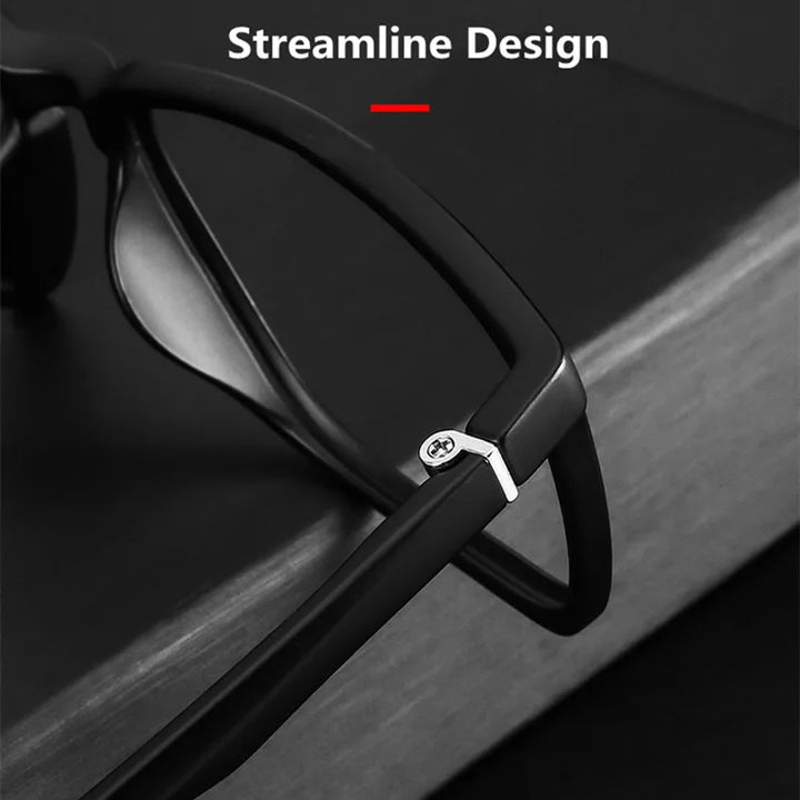 Kocolior Unisex Full Rim Tr 90 Alloy Square Hyperopic Reading Glasses 6010 Reading Glasses Kocolior