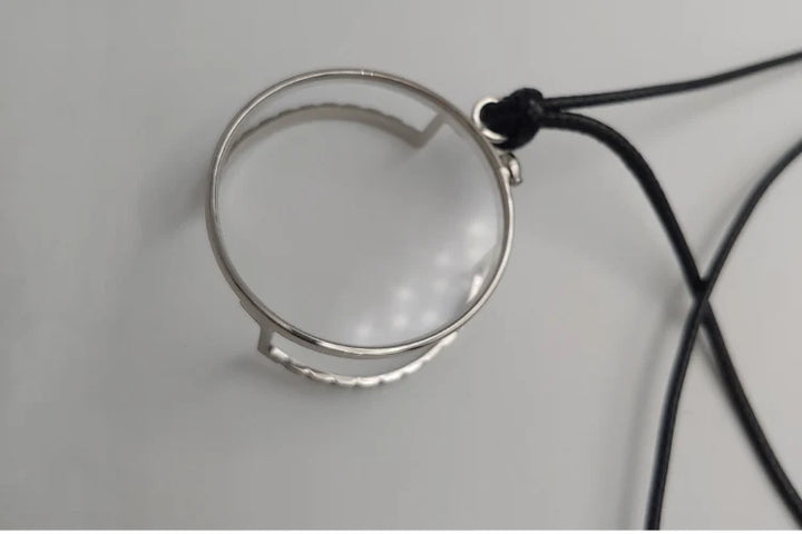 Yujo Unisex Full Rim Round Monocle Alloy 201336 Monocle Yujo