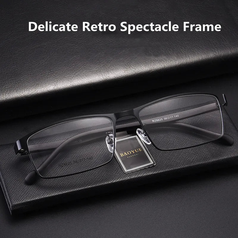 Kocolior Unisex Full Rim Square Alloy Hyperopic Reading Glasses 8825 Reading Glasses Kocolior