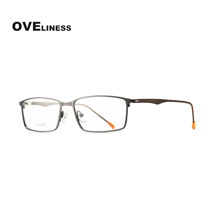 Oveliness Women's Full Rim Square Titanium-Alloy Eyeglasses 618822