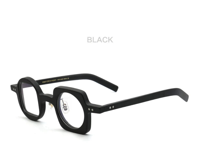 Muzz Unisex Full Rim Square Round Acetate Eyeglasses 512590