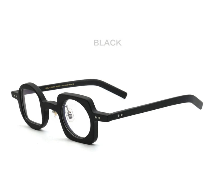 Muzz Unisex Full Rim Square Round Acetate Eyeglasses 512590