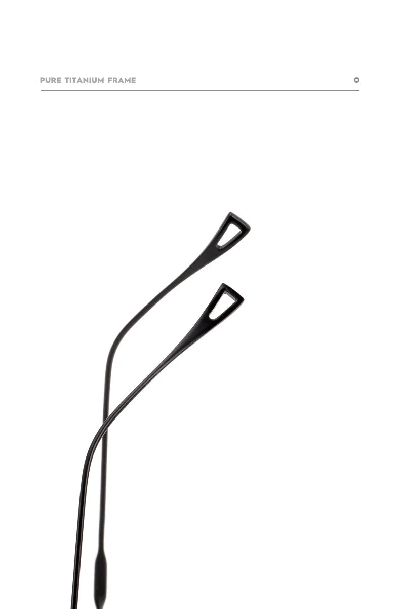 Muzz Unisex Full Rim Round Titanium Eyeglasses 86246 Full Rim Muzz