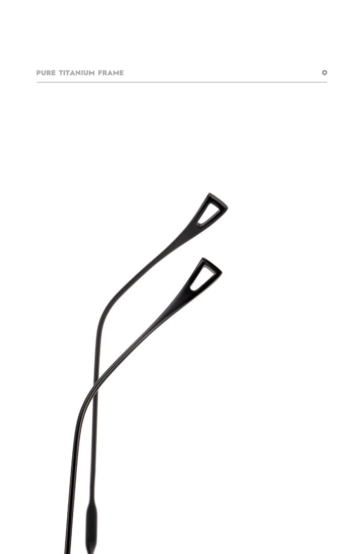 Muzz Unisex Full Rim Round Titanium Eyeglasses 86246 Full Rim Muzz