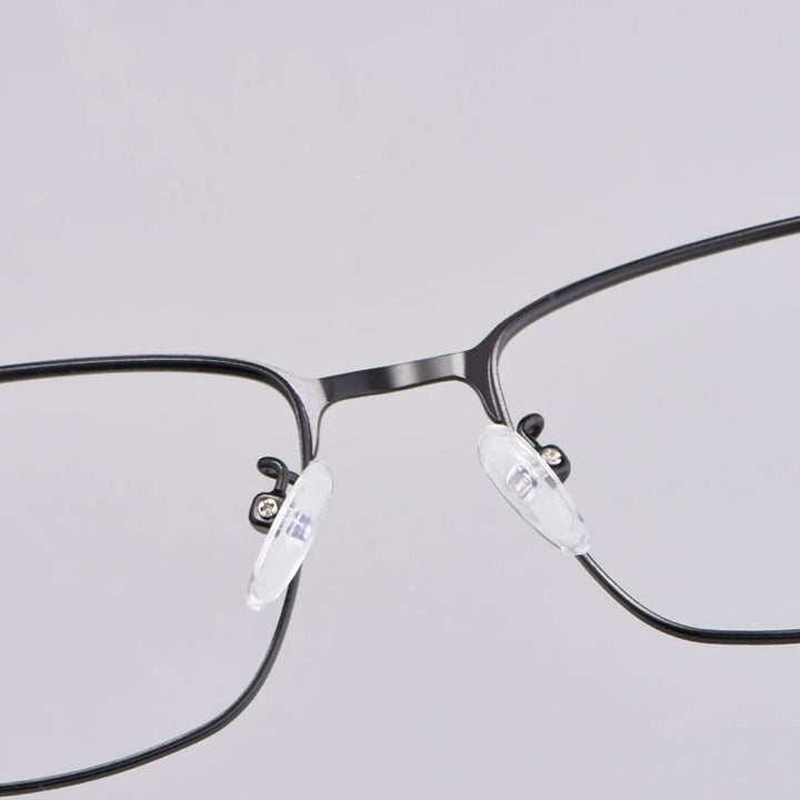 Kocolior Men's Full Rim Square Alloy Eyeglasses 5239 Full Rim Kocolior